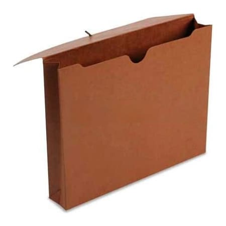 Smead Smead 2in Accordion Expansion Wallet with Cord, Letter, Redrope 77243